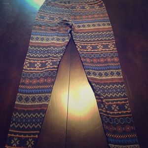 Printed leggings